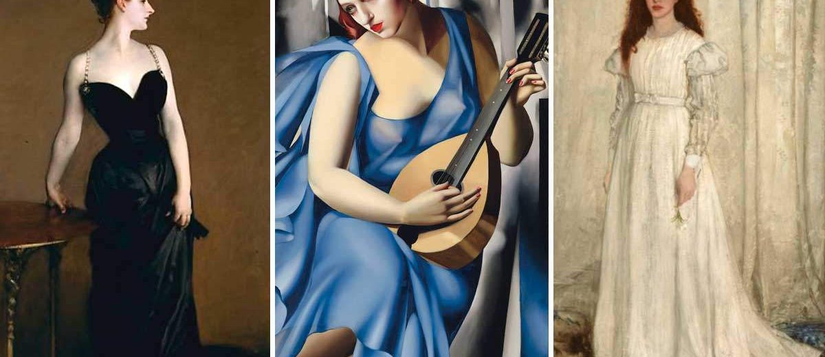 Art and Fashion: 9 Famous Dresses in Painting That Advanced Women's Style
